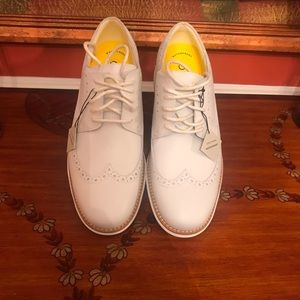 Cole Haan Men’s Golfing Shoes 8 White